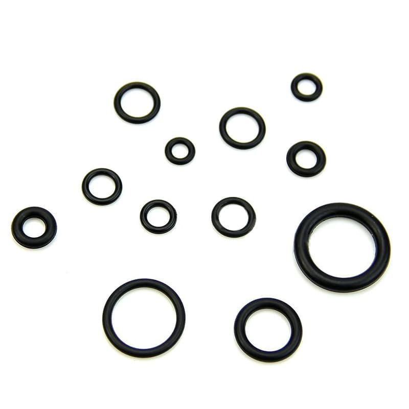 Karet Rubber O Ring Seal Tightening 225PCS - Black