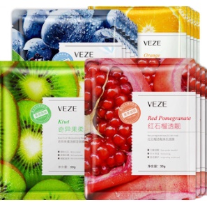 VEZE Fruit Mask Masker Wajah Natural Sheet Mas CJR