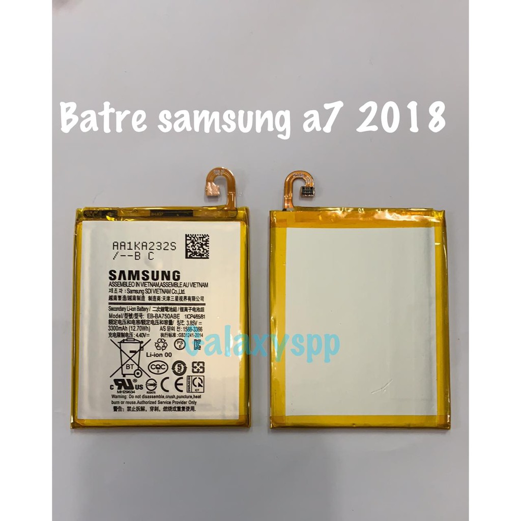 BATRE BATERAI BATERE SAMSUNG GALAXY A7 2018