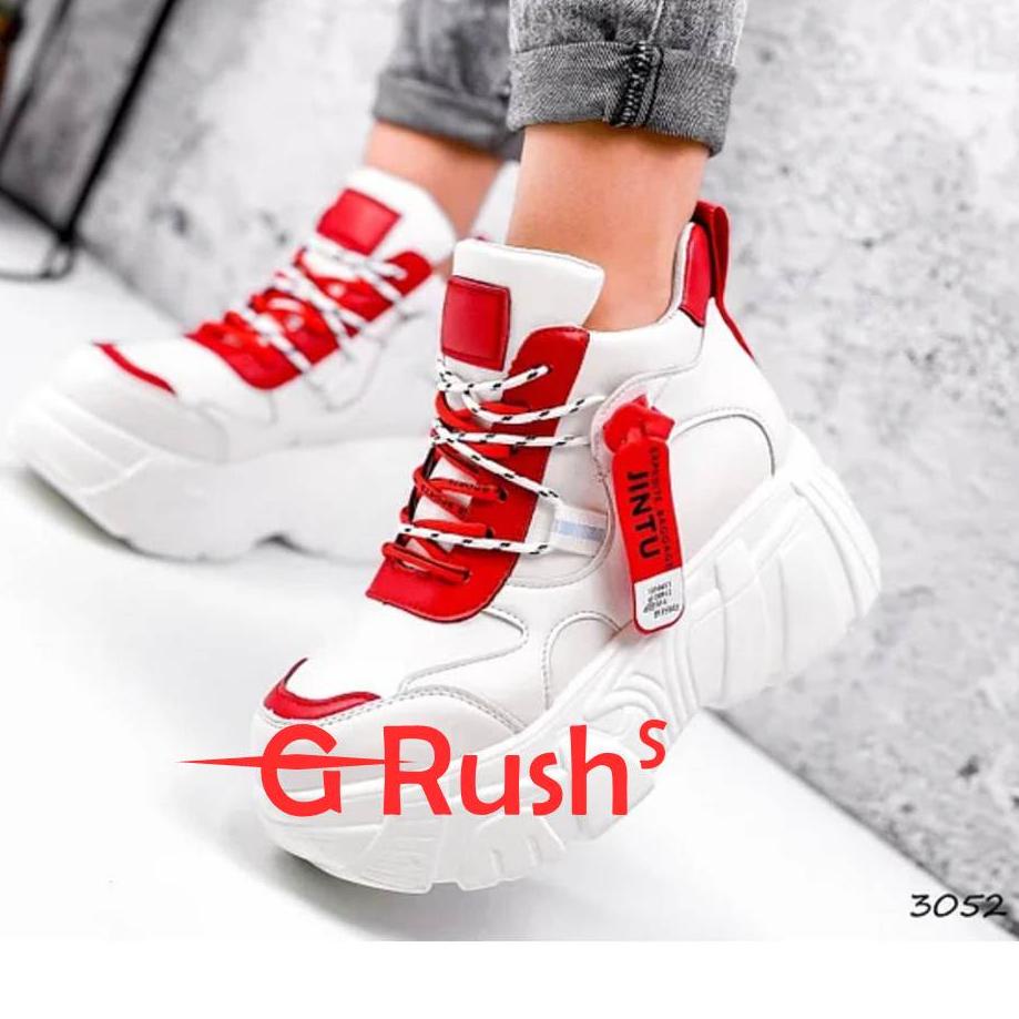 wyps-6 [G-RUSH] - SEPATU WANITA SNEAKERS PEREMPUAN BOOT FASHION JIN-TU RD02 NFV7
