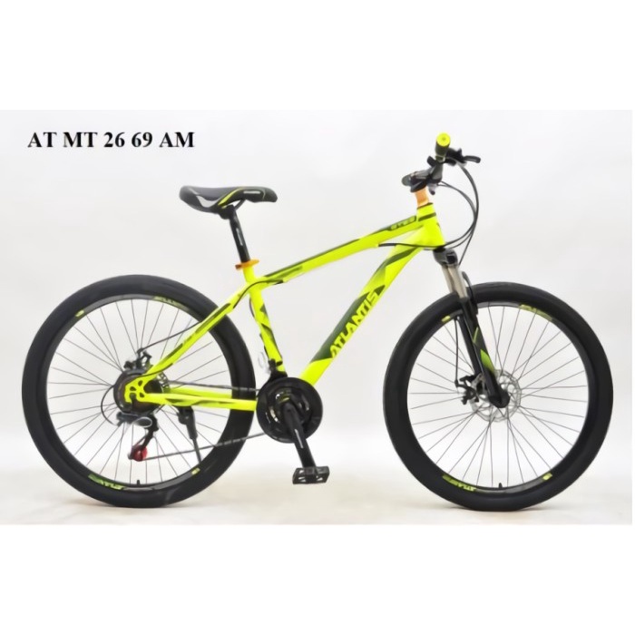 PROMO Sepeda Gunung MTB 26 Inch Atlantis 69 - FULL YELLOW