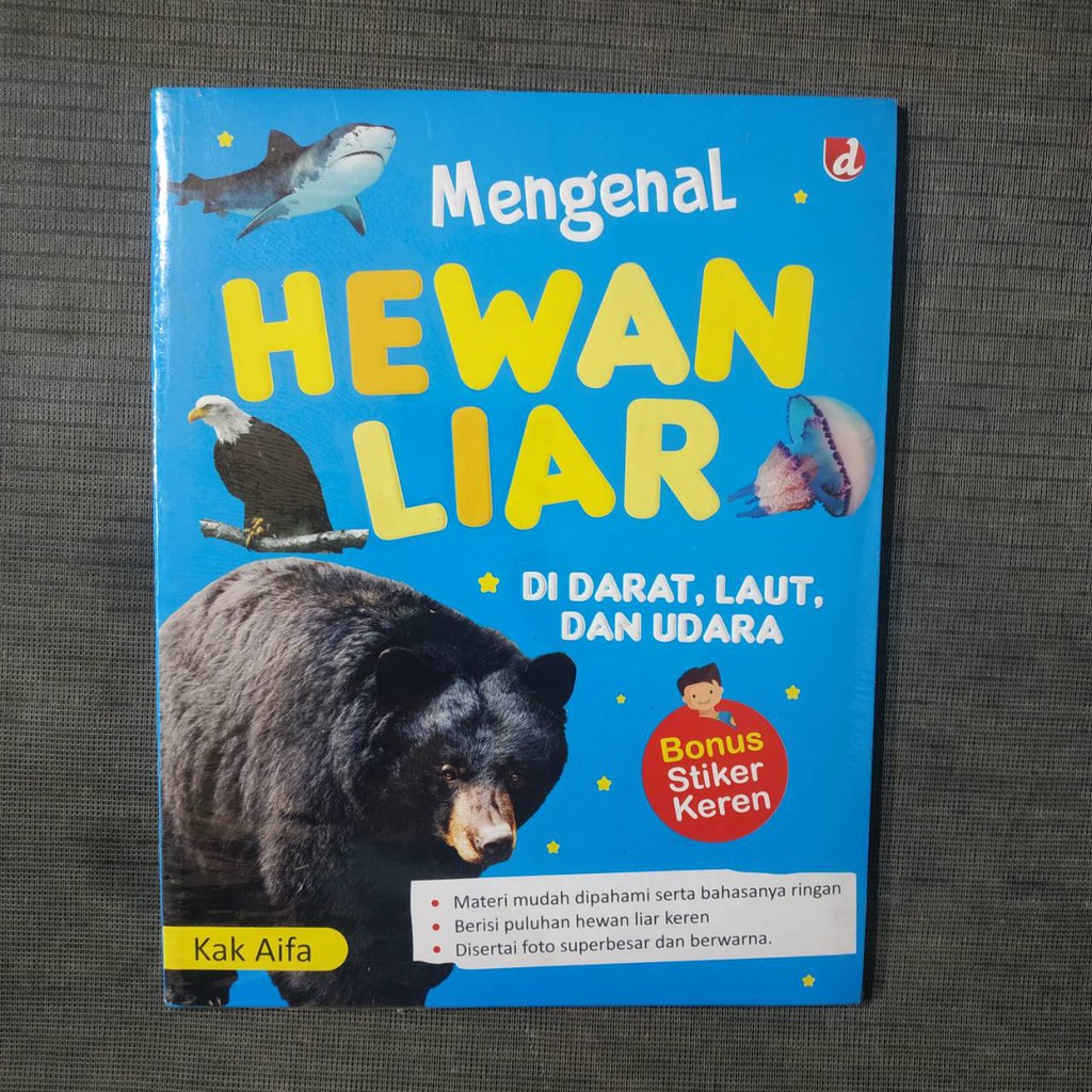 Buku Mengenal Hewan Liar Di Darat Laut Dan Udara Shopee Indonesia