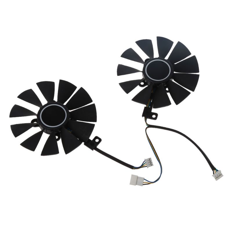 Btsg 88mm T129215Su Kipas Pendingin 4Pin Untuk Gigabyte GTX1060 1070ti RX 470 570 580 Graphics Card Cooler Fan