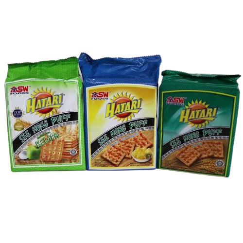 

Hatari Biskuit Gabin Crackers See Hong Puff 260gr All Variant