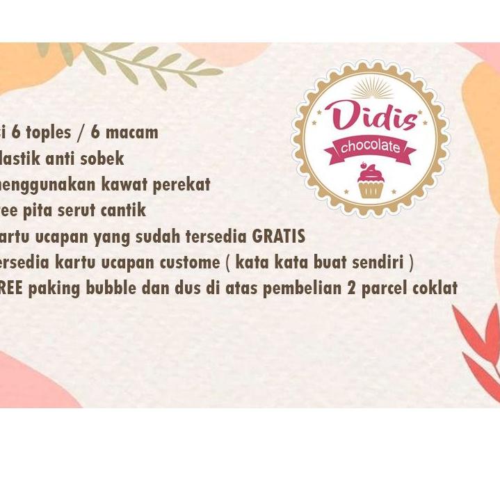 

[KODE PVFJY] PARCEL COKLAT 6 SUSUN || PARCEL COKLAT || PARCEL COKLAT LEBARAN ||PARCEL COKLAT