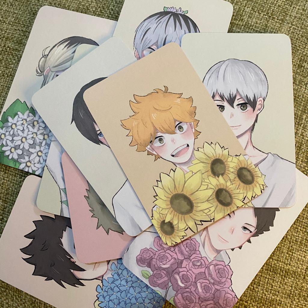 Haikyuu Fanart Photocard 2 by VOUSTL