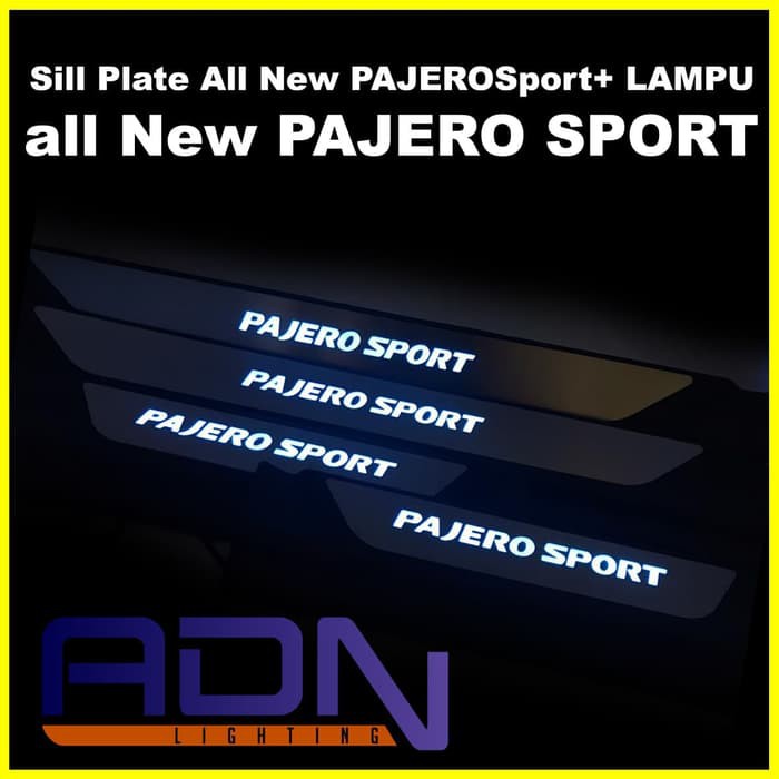 SILLPLATE SIL PLATE SILL PLATE SAMPING ALL NEW PAJERO SPORT Lampu Led