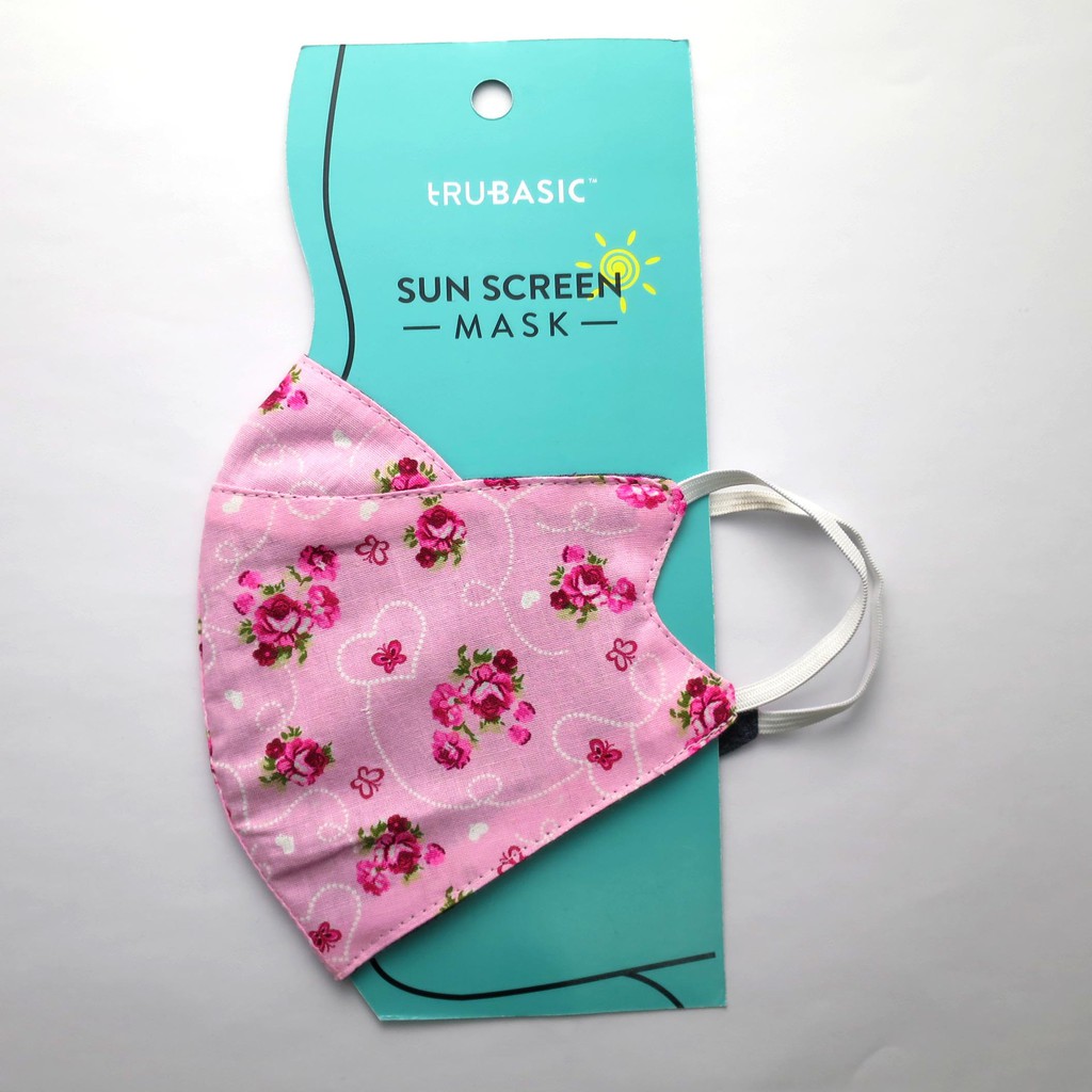 

Trubasic Masker Kain 2 Sisi - cotton Print Mawar