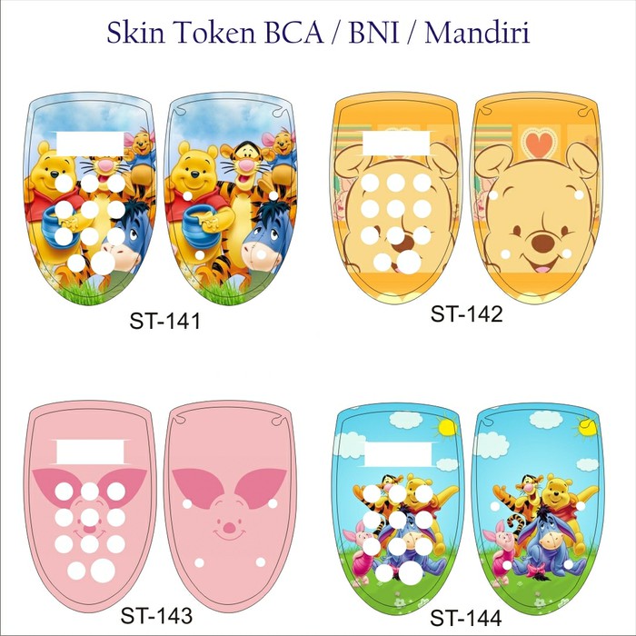 

Spesial Stiker Token BCA / BNI / MANDIRI ST 141- 160 Terlaris