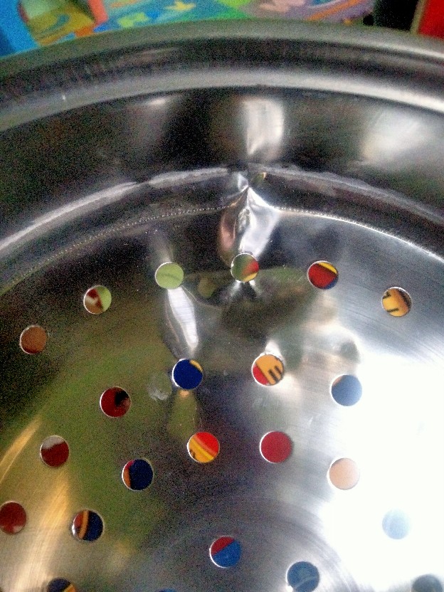 Panci Kukus Tri J Mini 4 Ear Steam Pan Stainless Stell Anti Karat