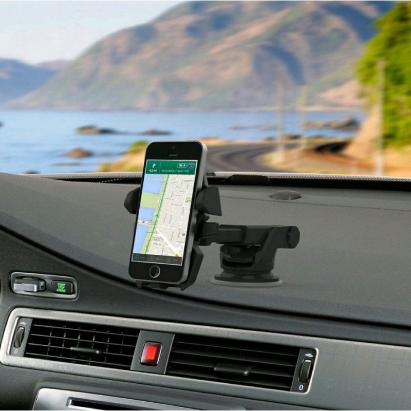 Long Neck Car Holder Mobil Stand Bracket HP GPS Handphone Smartphone