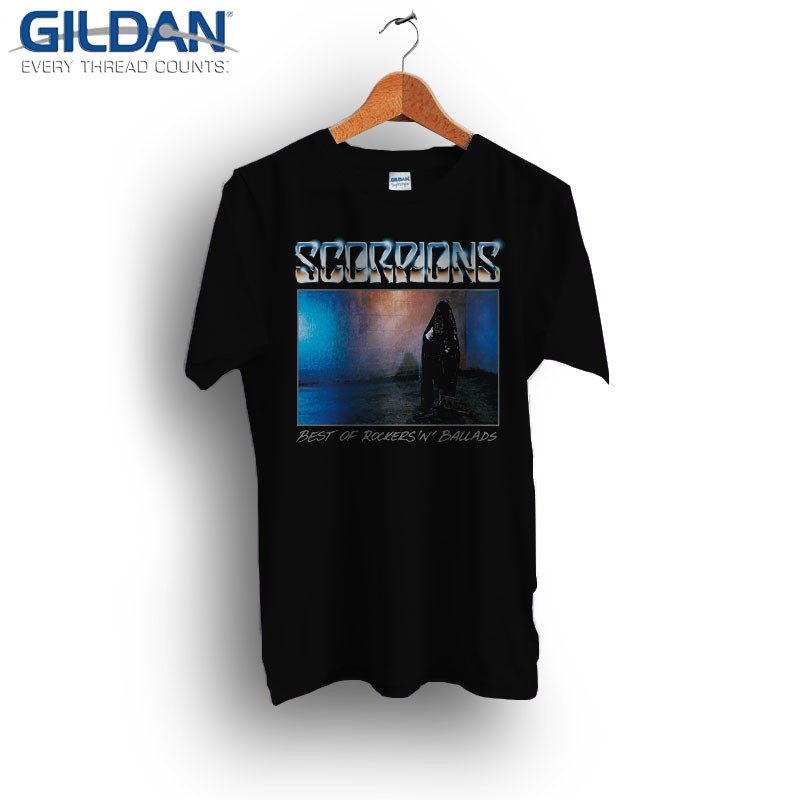 KAOS BAND SCORPIONS TSHIRT ORIGINAL GILDAN SOFTSTYLE SCORPION 6