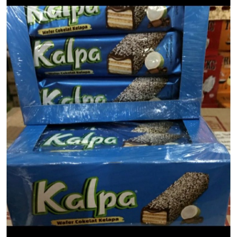 

kalpa wafer coklat kelapa isi 12