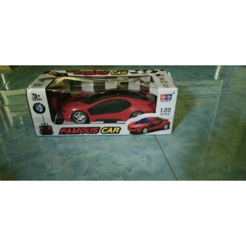 Mainan Mobil Remote Rc Famous Car - V535