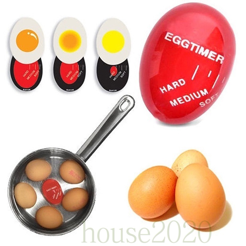 [house2020]Egg Timer Resin Color Changing Egg Clock Kitchen Scaled Boiled Timer Tool Cooking Supplies