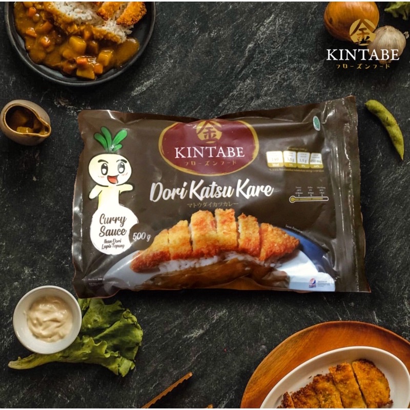 

FROZEN DORY KATSU CURRY KINTABE HALAL 500 GRAM