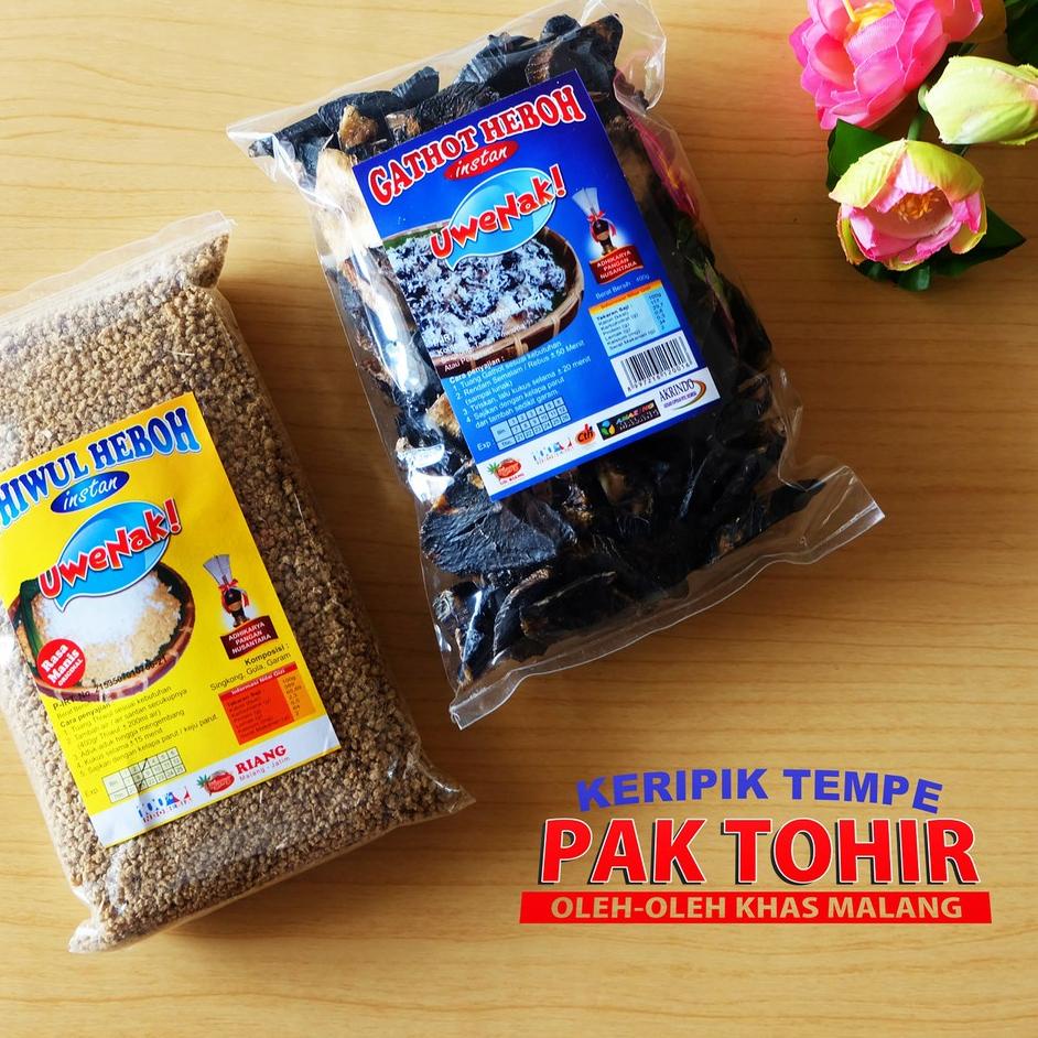 

STAR BRANDS Gatot Tiwul Gerit Jagung (nasi jagung) Heboh Instan 400gr