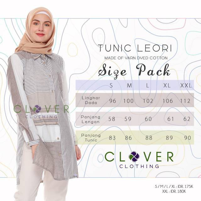 ATASAN TUNIK LEORI II CLOVER