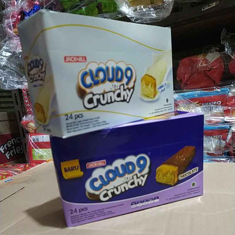 Jual Cloud9 crunchy ( 1 pack isi 24+2 pcs ) | Shopee Indonesia