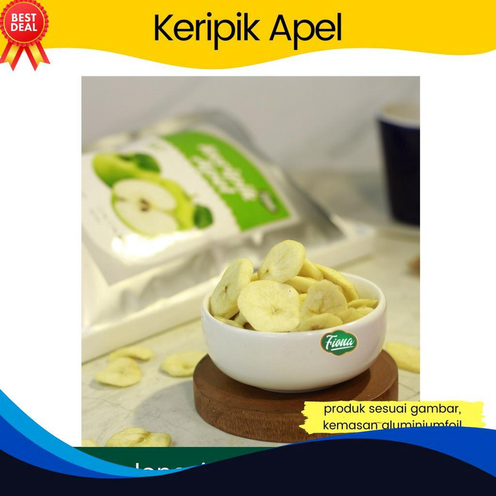 

NEW PROMO Fiona Keripik Buah Apel Netto 5 Gram Oleh2 Khas Malang