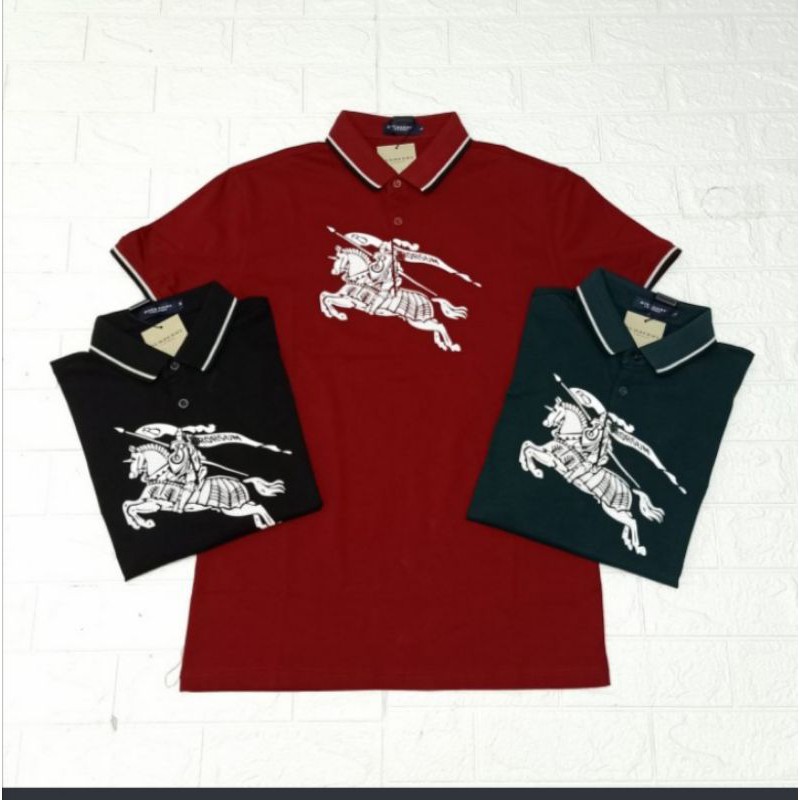 POLO SHIRT PRIA BURB3RRY COTTON SPANDEK WK1965