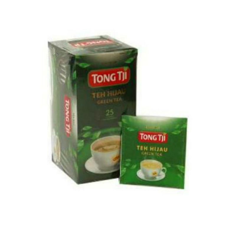 Jual Teh Celup Tong Tji Green Tea - Teh Hijau Celup Tong Ji (25 pcs ...