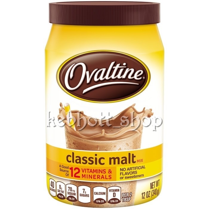 

Coklat Import - Ovaltine Classic Malt 340 Gr Minuman Chocolate Cokelat Ovaltine Import