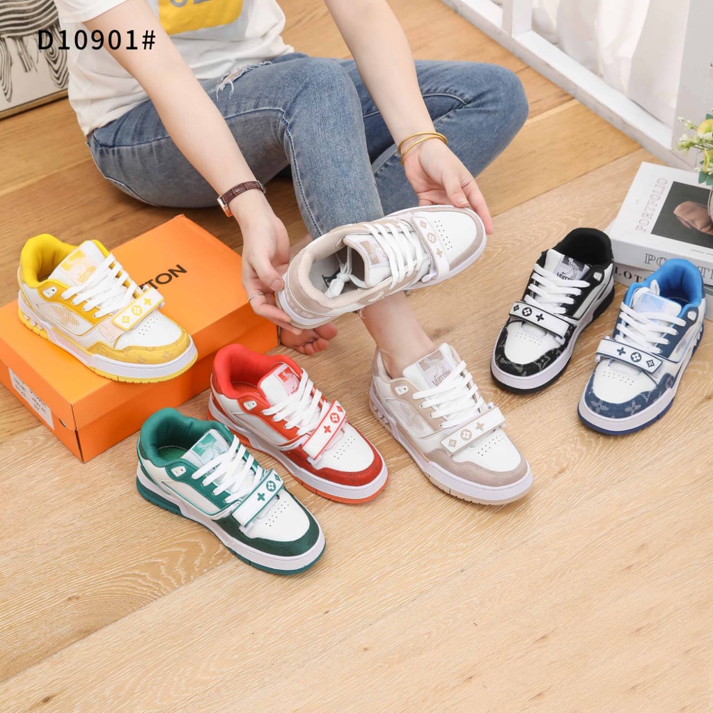 Trainer Denim With Rubber Sneakers D10901