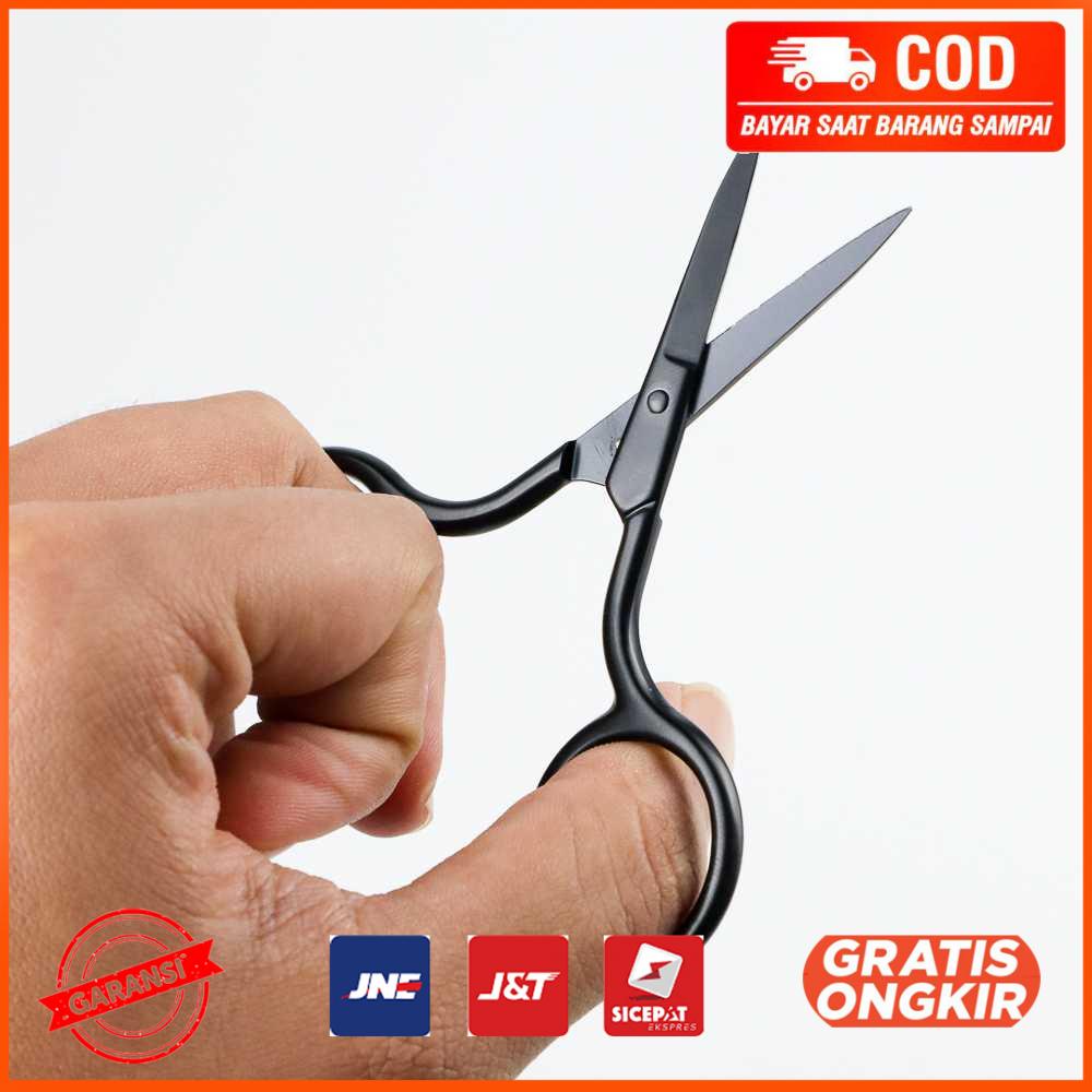 Gunting Alis Mata Eyebrow Trimmer Scissor Stainless Steel FS125
