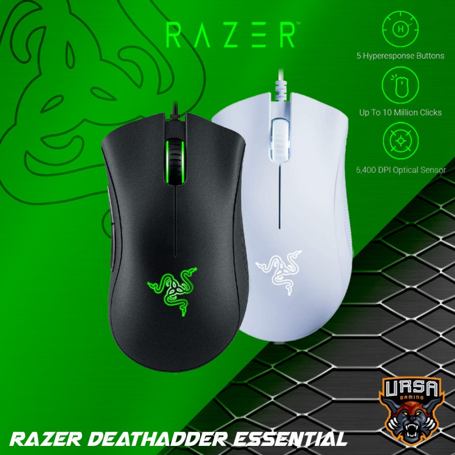 Mouse Razer DA DeathAdder Essential - Gaming Mouse - RGB - Original Garansi Resmi