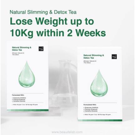 

TEH DIET DETOKS Beaudelab Slimming & Detox Green Tea Suplemen pelangsing Terbaru Bagus