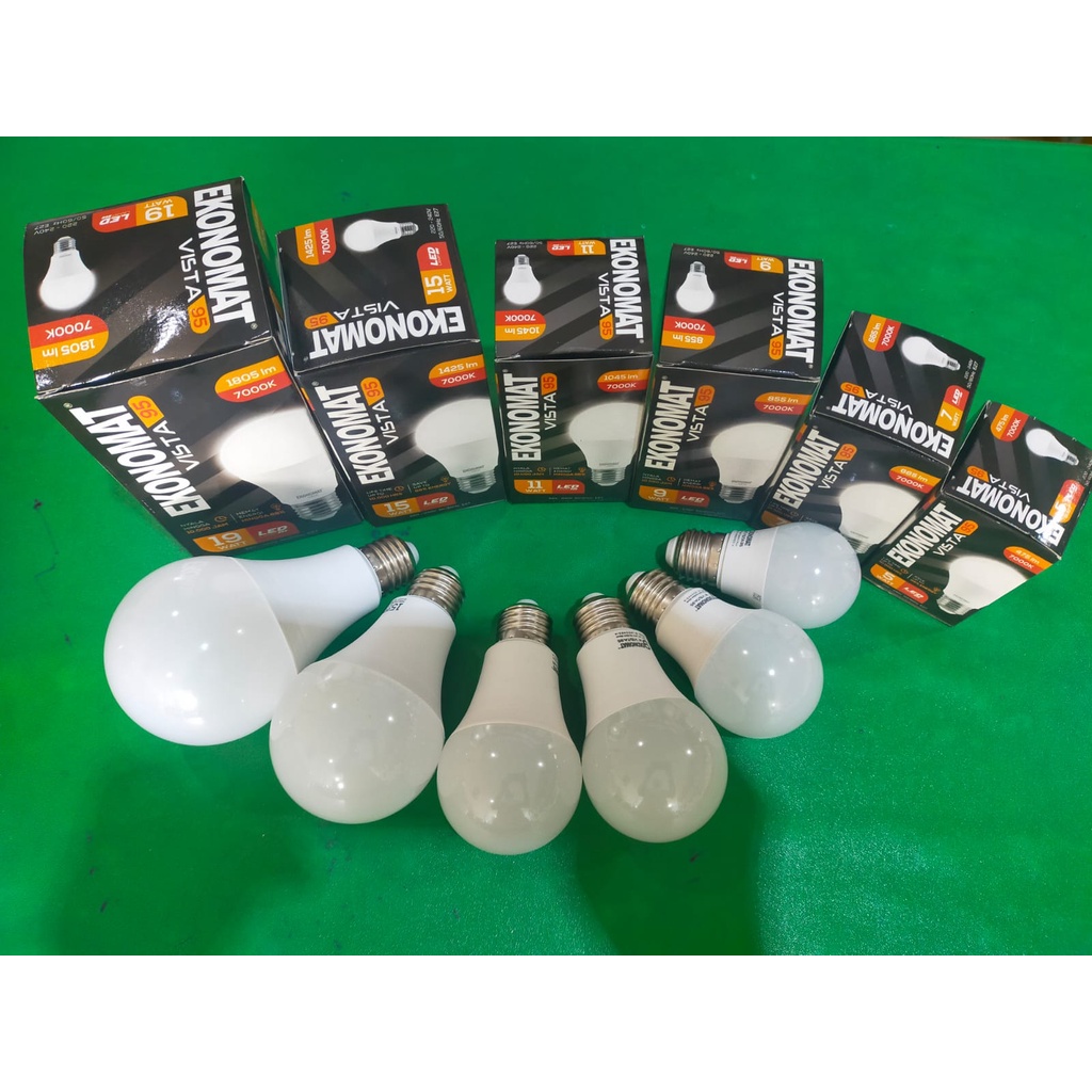 LAMPU LED EKONOMAT VISTA A-BULB 7000K