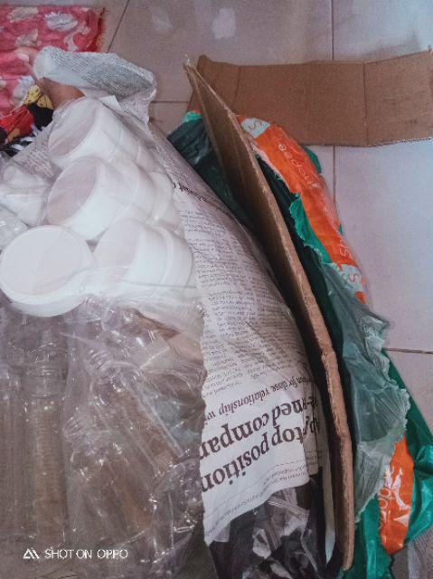 Botol 60ml Bening&putih Tutup Disctop Prestop