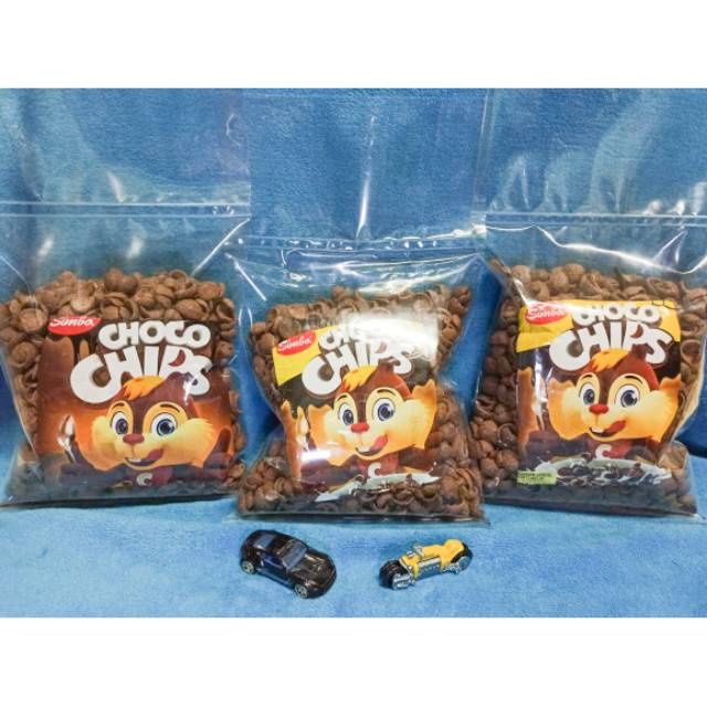 

Shimba Choco Chips Snack Indofood Original