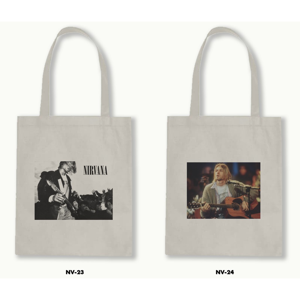 TOTE BAG BLACU - NIRVANA .02