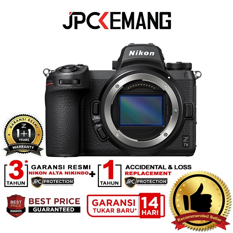 Nikon Z7 II Nikon Z7II Nikon Z7 Mark II Body Only Garansi Resmi