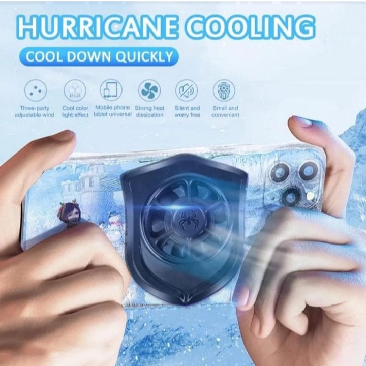 Pendingin hp Mobile Cooling Fan Handphone Cooler radiator HP Gaming