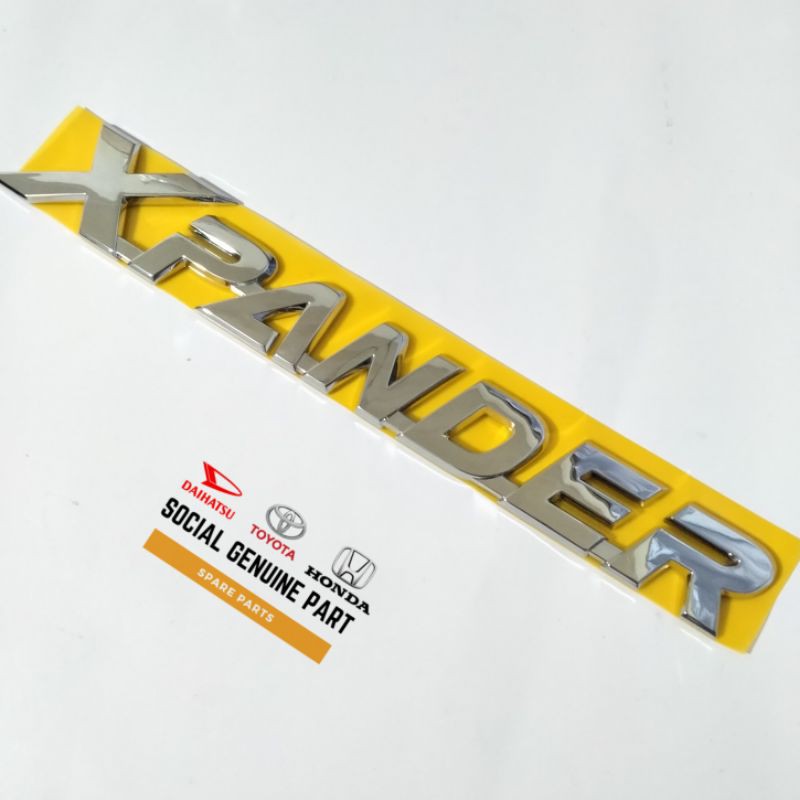 Emblem logo bagasi tulisan Xpander original