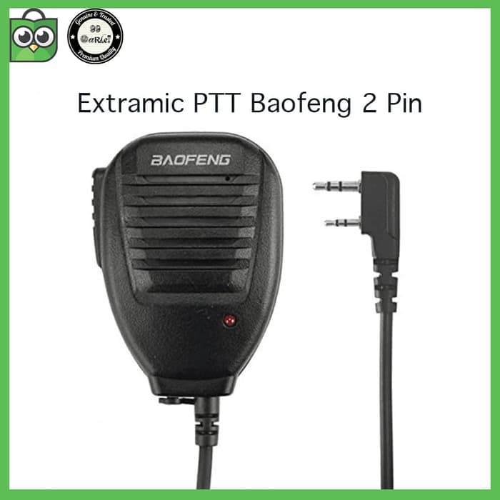 Promo Extra Mic PTT Microphone Baofeng Mikrofon Speaker ExtraMic Radio HT