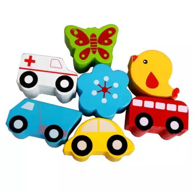 Mainan edukasi Multifunctional wooden box toys