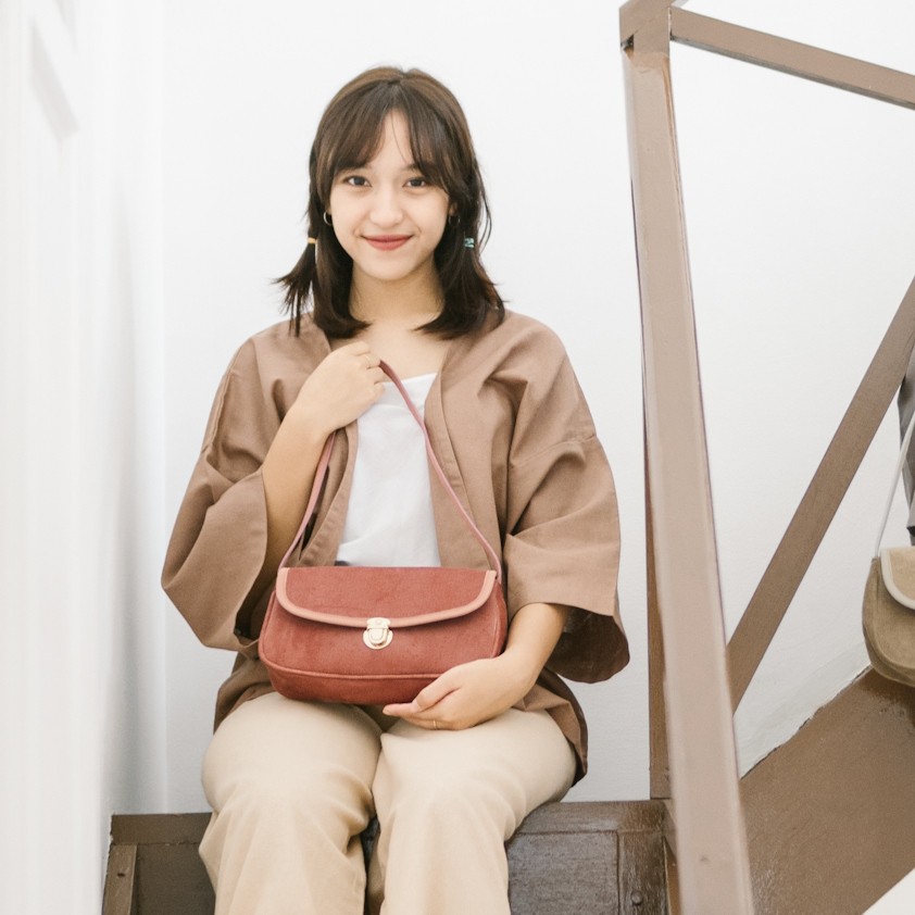 IGOTCHA Vintage Corduroy Shoulder Bag [C3-C5]-6