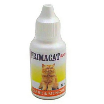 PRIMACAT DROPS OBAT ANTI DIARE &amp; MENCRET PADA KUCING PRIMA CAT 30ML