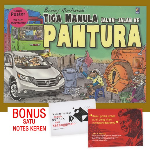 TIGA MANULA JALAN-JALAN ke PANTURA