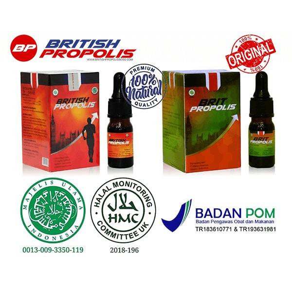 

BRITISH PROPOLIS 100% ORIGINAL | Obat Kolesterol Asam Urat Diabetes | Penangkal Virus |