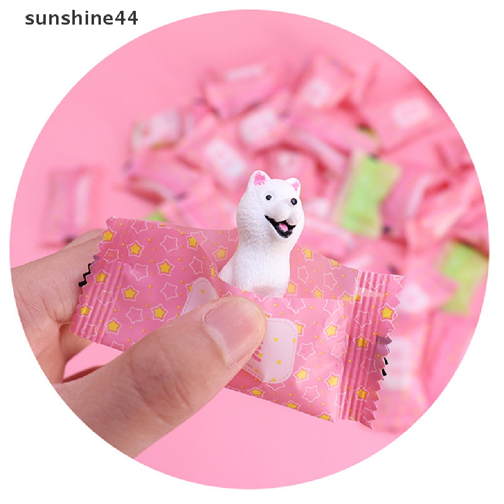 Sunshine 5PCS Mainan Kejutan Boneka Hewan Guess Blind Box