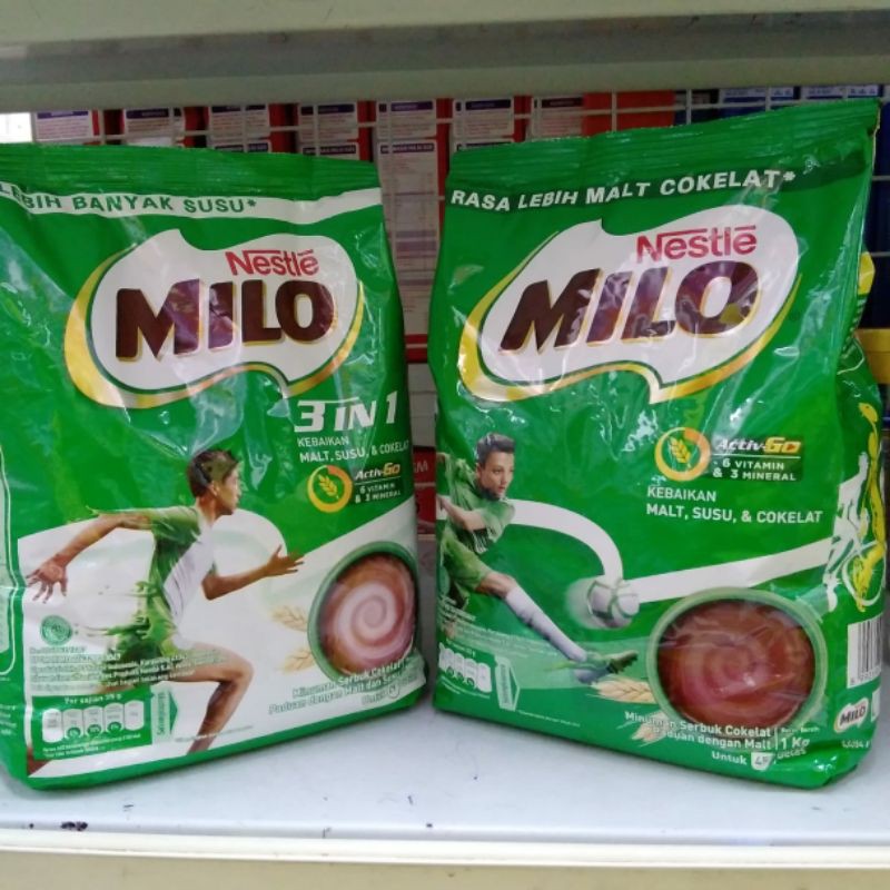 

Nestle Milo 1kg Active-Go & Milo 3in1 1 kg Expired Panjang