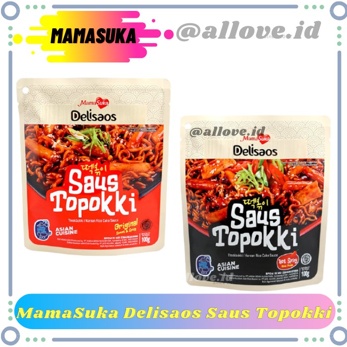 

MamaSuka Delisaos Saus Topokki Original & Spicy