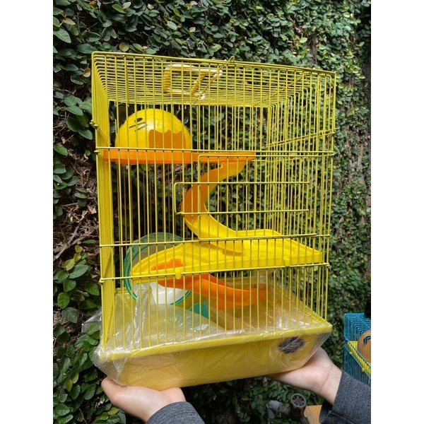 Kandang Hamster Import 3 lantai kandang hamster lucu fullset