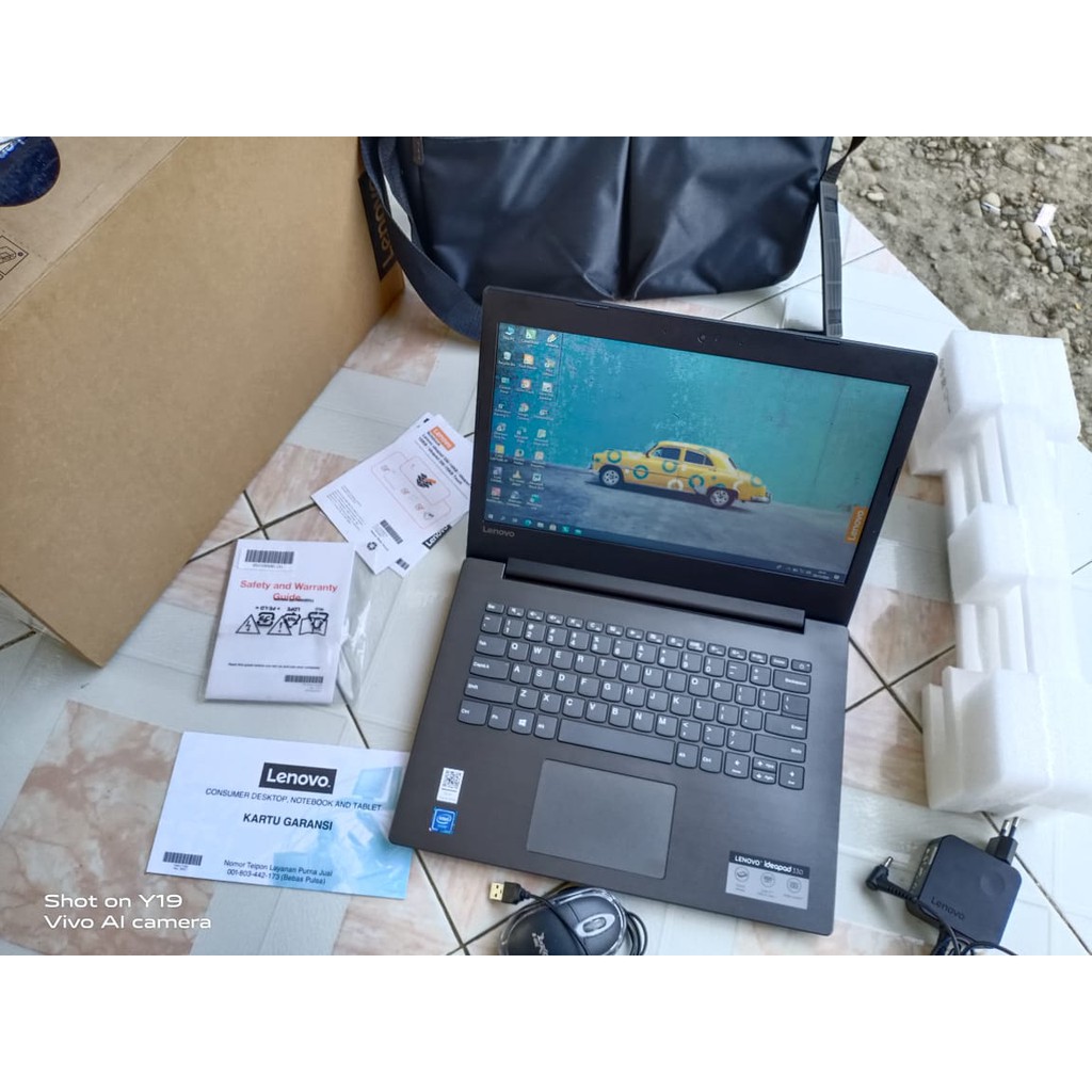 lenovo ideapad 330 14ast like new laptop second bekas murah fullset lengkap garansi resmi