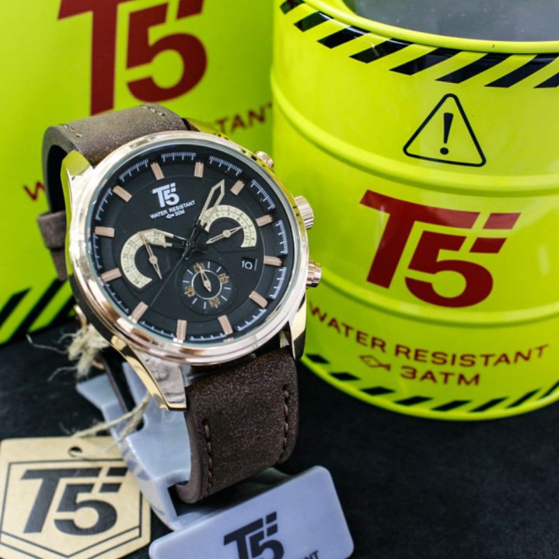 JAM TANGAN PRIA ORIGINAL T5 H3661 FREE BOX TIN DAN PAPERBAG